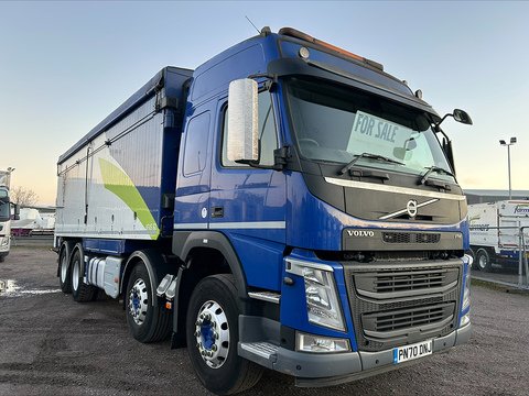 One Used Volvo FM 430bhp 8x4 rigid 11 2dr Tipper I-Shift Diesel