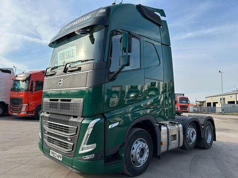 One Used Volvo FH 540bhp 6x2 Globetrotter XL tractor unit 12.8 2dr Tractor Unit I-Shift Diesel