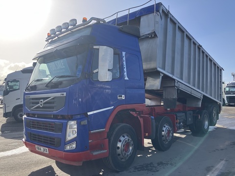 One Used Volvo FM Globetrotter 410Bhp 8x2 Bulk Blower 0.0 Tipper Diesel
