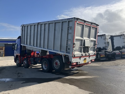 One Used Volvo FM Globetrotter 410Bhp 8x2 Bulk Blower 0.0 Tipper Diesel