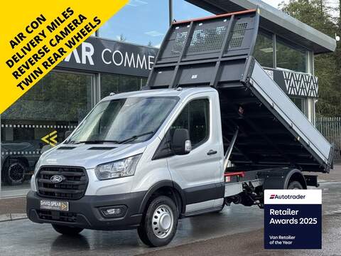Ford Transit TDCI 130ps 350 Single Cab 1 Stop Tipper with Air Con, Reversing Camera & 12" Screen 2.0 2dr Tipper Manual Diesel