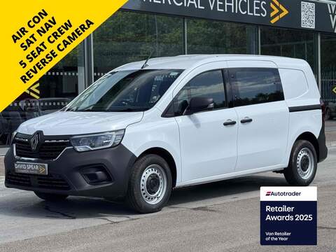 Renault Kangoo 145ps ENERGY 35 Business Luton Low Loader LWB 4.85m with Roller Shutter Door, Air Con & Reverse Cam 2.3 2dr Luton Manual Diesel