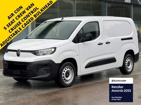 Citroen Berlingo Hdi 120ps X 30 L1 Swb, 1 Owner, 2 keys, Dog Grooming Van, Air Con, Reversing Camera 2.2 5dr Panel Van Manual Diesel