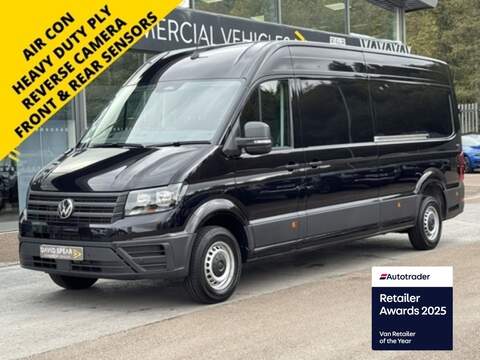 Volkswagen Crafter TDI 140ps CR35 Commerce Plus L4 Lwb 4.3M with Air Con, Rev Cam, Heavy Duty Ply & Delivery Miles 2.0 5dr Panel Van Automatic Diesel