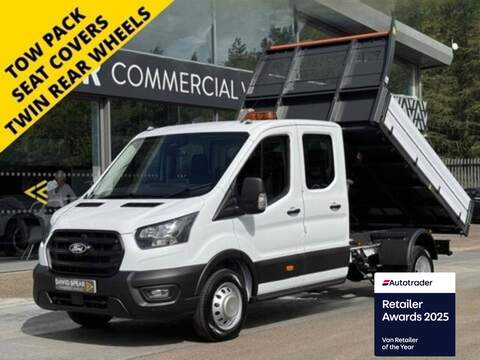 Ford Transit TDCI 130ps 350 Single Cab 1 Stop Tipper with Air Con, Reversing Camera & 12" Screen 2.0 2dr Tipper Manual Diesel