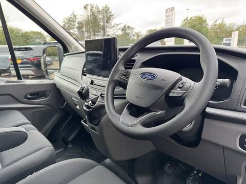 Ford Transit 165ps 350 Leader Single Cab Tipper DRW with A/C, Rev Cam and 12" Screen - N4557