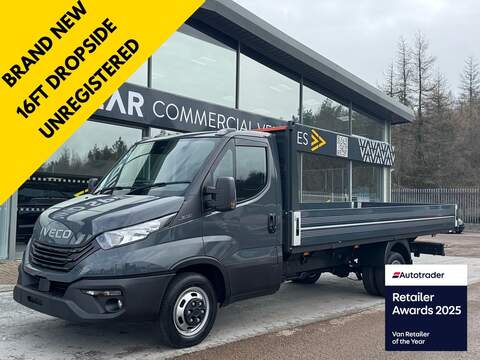 Iveco Daily 2.0 TDCI 165ps 350 DRW L4 Lwb 4.2 Metre Dropside with 12" Screen, A/C, Twin Rear Wheels & Rev Cam 2.0 2dr Dropside Manual Diesel
