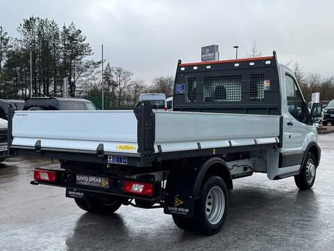 Ford Transit TDCI 130ps 350 Single Cab 1 Stop Tipper with Air Con, Reversing Camera & 12" Screen - N4644