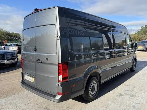 Volkswagen Crafter TDI 140ps CR35 Commerce Plus L4 Lwb 4.3M with Air Con, Rev Cam, Heavy Duty Ply & Delivery Miles - N4647