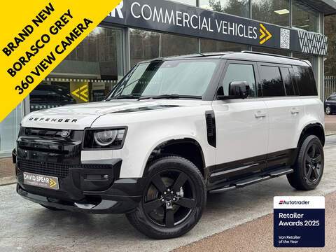 Land Rover Defender 110 Elite 88.5 kWh 177PS with 2 Keys, Aircon, Reverse Camera, Reverse Sensors & Leather Seats 0.0 4dr Pickup Automatic Electric