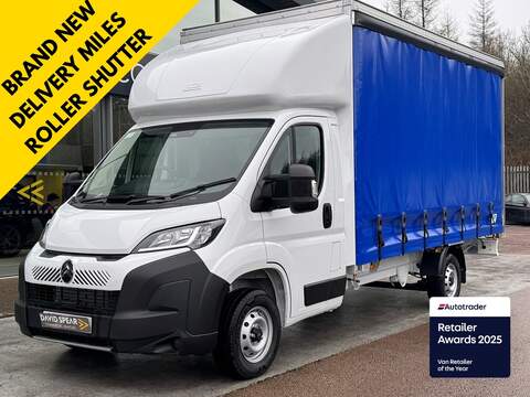 Citroen Relay 2.3 35C14B DRW 4.5M 14ft 9" Curtainsider Business Pack with 3rd Year Warranty 2.3 2dr Curtain Side Manual Diesel