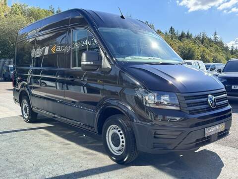 Volkswagen Crafter TDI 140ps CR35 Commerce Plus L2H2 MWB with Air Con, Rev Sens, Heavy Duty Ply & Del Miles Only - N4682