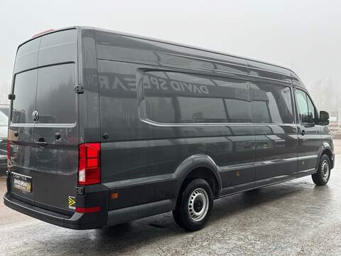 Volkswagen Crafter TDI 140ps CR35 Commerce Plus MAXI XLWB 4.8M with Air Con, Rev Sens, Heavy Duty Ply & Delivery Miles - N4691