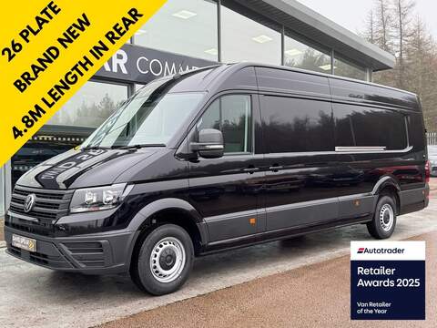 Volkswagen Crafter TDI 140ps CR35 Commerce Plus Auto L4 Lwb 4.3M with Air Con, Rev Sens, Heavy Duty Ply & Del Miles 2.0 5dr Panel Van Automatic Diesel