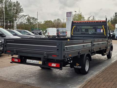 Ford Transit TDCI 165ps 350 DRW L5 XLWB 17ft Dropside with Upgraded 12" Touchscreen, Rev Cam & Air Con - N4698