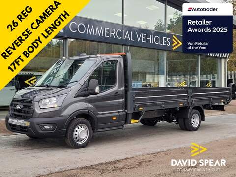 Ford Transit 125ps D N35 L4 Lwb 4.4m Aluminium Dropside With Fall Arrest Safety Rails & Tow Bar 1.9 2dr Dropside Manual Diesel