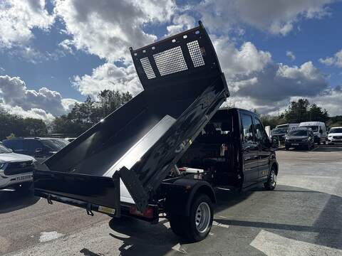 Ford Transit TDCI 165ps 350 7 Seat Double Cab 1-Way Tipper DRW With Air Con & 12" Screen - N4716