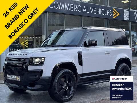 Land Rover Defender D250 MHEV SE 4WD with Rear Seat Conversion, 22" Alloys & Roof Lights 3.0 5dr SUV Automatic Diesel