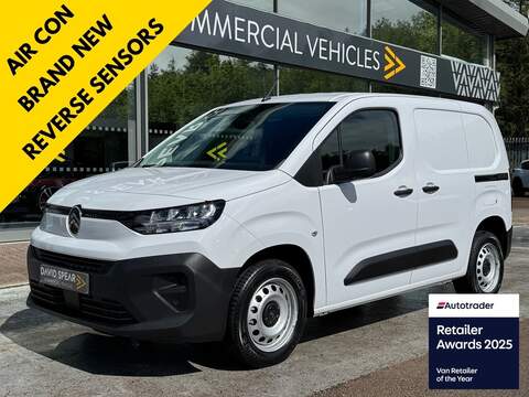 Citroen Berlingo HDI 100ps 1000 Enterprise Edition M SWB with Air Con, Reverse Sensors & Ply Lined 1.5 5dr Panel Van Manual Diesel
