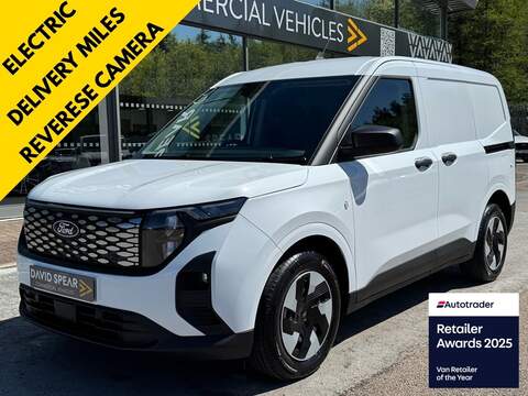 Ford E-Transit Courier 150ps Icon Auto Euro 6 with Air Con, 17" Alloy Wheels, 1 Owner With Del Miles Only 2.4 4dr Pickup Automatic Diesel