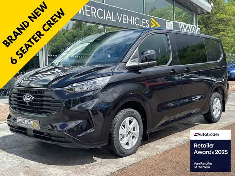 Ford Transit Custom Wildtrak 205ps 4WD with Adaptive Cruise, Heated Screen, Air Con & Reverse Camera 2.0 4dr Pickup Automatic Diesel