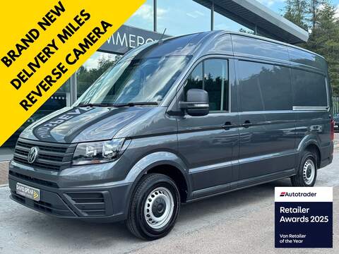 Volkswagen Crafter TDI CR35 Commerce Plus 177ps 4Motion LWB Camper Spec with Rev Cam & Heated Captain Seats 2.0 5dr Panel Van Automatic Diesel