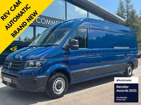 Volkswagen Crafter TDI CR35 Commerce Plus 177ps 4Motion LWB Camper Spec with Rev Cam & Heated Captain Seats 2.0 5dr Panel Van Automatic Diesel