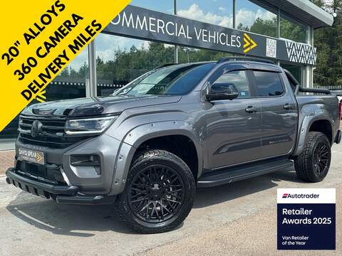 Volkswagen Amarok TDI CR35 Commerce Plus 177ps 4Motion LWB Camper Spec with Rev Cam & Heated Captain Seats 2.0 5dr Panel Van Automatic Diesel