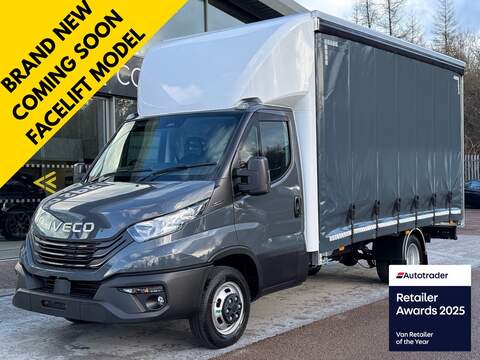 Iveco Daily Curtain Side 140ps 3.5 Ton 4.5m Body Length with Car Play, Lane Assist & Air Con 2.0 2dr Curtain Side Manual Diesel