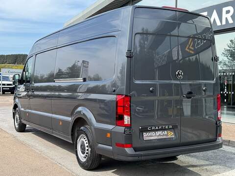 Volkswagen Crafter TDI 140ps CR35 Commerce Plus Auto Lwb 4.3M with Air Con, Parking Sensors, Heavy Duty Ply & Del Miles - N4878