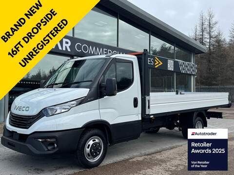 Iveco Daily TDCI 165ps 350 DRW L5 XLWB 17ft Dropside with Upgraded 12" Touchscreen, Rev Cam & Air Con 2.0 2dr Dropside Manual Diesel