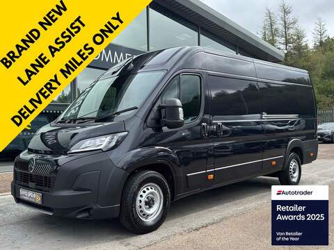 Citroen Relay 3.5t Enterprise 140ps L4 H2 Panel Van 7" Screen and Full Size Spare Wheel 2.2 5dr Panel Van Manual Diesel