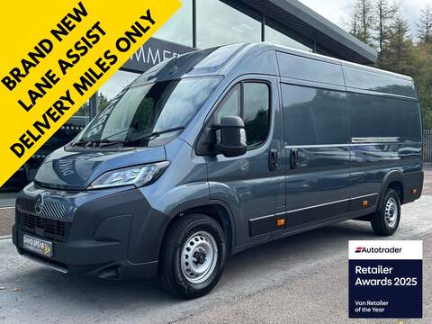 Citroen Relay 3.5t Enterprise 140ps L4 H2 Panel Van 7" Screen and Full Size Spare Wheel 2.2 5dr Panel Van Manual Diesel