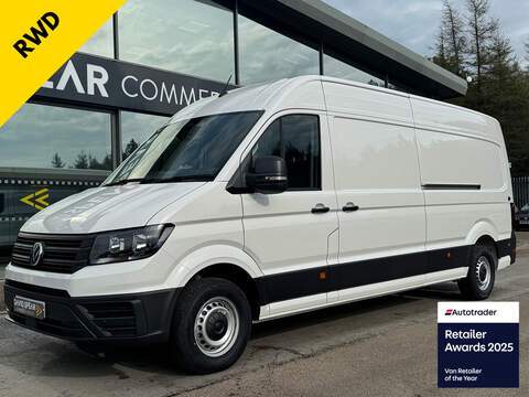 Volkswagen Crafter Cr35 Tdi LWB Panel Van Commerce Plus 140ps with Air Con, Parking Sensors & Ply Lining 2.0 5dr Panel Van Manual Diesel