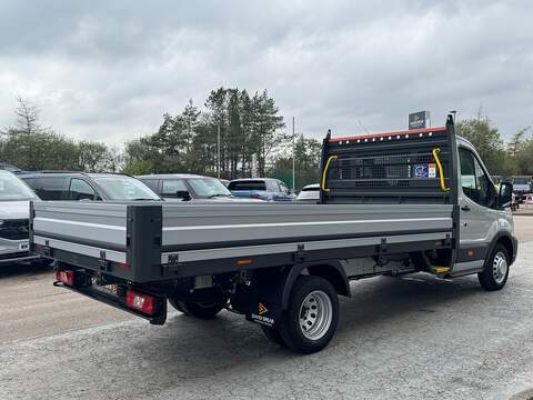 Ford Transit 2.0 TDCI 165ps 350 DRW L4 Lwb 4.2 Metre Dropside with 12" Screen, A/C, Twin Rear Wheels & Rev Cam - N4934