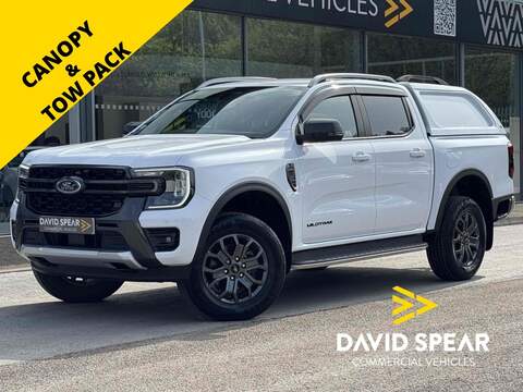 Ford Ranger E-Tech 120ps Ll30 Advance 90kWh LWB with Air Con, Apple Car Play, Rear Sensors & 2 Keys 0.00 5dr Panel Van Automatic Electric