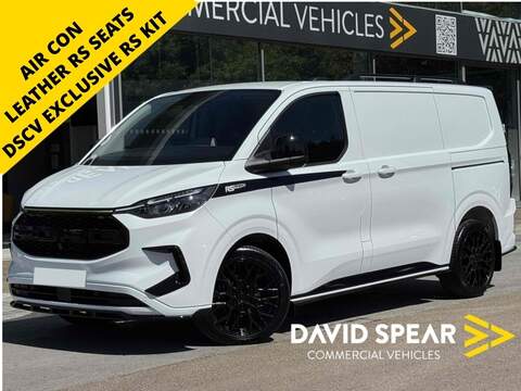 Ford Transit Custom 170ps 350 Leader RWD L4H3 4.1M Euro 6 with Bluetooth, 1 Owner & Full Service History 2.0 5dr Panel Van Manual Diesel