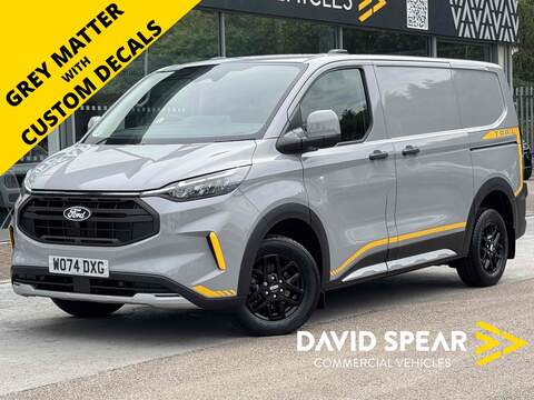 Ford Transit Custom Hdi 100ps 1000 Enterprise Pro M FWD Euro 6 with Air Con, Twin Side Loading Doors & Apple Car Play 1.5 6dr Panel Van Manual Diesel