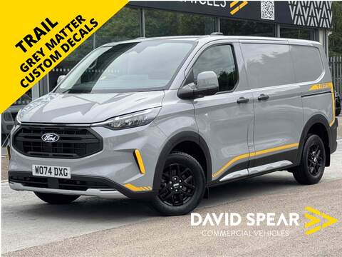 Ford Transit Custom 170ps 350 Leader RWD L4H3 4.1M Euro 6 with Bluetooth, 1 Owner & Full Service History 2.0 5dr Panel Van Manual Diesel