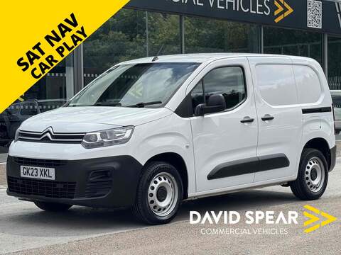 Citroen Berlingo Hdi 100ps 1000 Enterprise Pro M FWD Euro 6 with Air Con, Twin Side Loading Doors & Apple Car Play 1.5 6dr Panel Van Manual Diesel