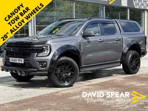 Ford Ranger TD 205ps Tremor 4WD Euro 6 with 17" Alloys, Rev Cam, Tow Pack, Leather & 1 Owner 2.0 4dr Pickup Automatic Diesel