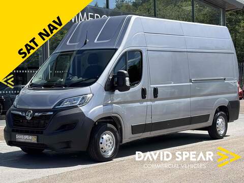 Vauxhall Movano Hdi 100ps 1000 Enterprise Pro M FWD Euro 6 with Air Con, Twin Side Loading Doors & Apple Car Play 1.5 6dr Panel Van Manual Diesel