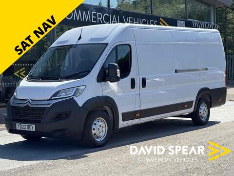 Citroen Relay Hdi 100ps 1000 Enterprise Pro M FWD Euro 6 with Air Con, Twin Side Loading Doors & Apple Car Play 1.5 6dr Panel Van Manual Diesel