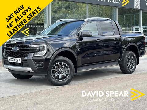 Ford Ranger 250ps Hard Top X-dynamic SE Full Black Edition Kit 4WD with 19" Alloys, Sat Nav & Leather 3.0 3dr Car Derived Van Automatic Diesel