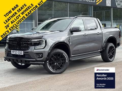 Ford Ranger 320 SWB EcoBlue Limited 170ps RS Edition with Full DSCV Kit inc 20" Alloys, Leather Seats & Car play 2.0 5dr Panel Van Automatic Diesel