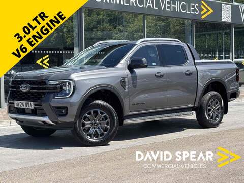 Ford Ranger dCi 190ps N-Guard 4WD Euro 6 with 18" Alloys, Panoramic Sunroof, Sat Nav & Rev Cam 2.3 4dr Pickup Automatic Diesel