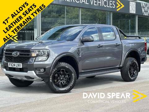 Ford Ranger dCi 190ps N-Guard 4WD Euro 6 with 18" Alloys, Panoramic Sunroof, Sat Nav & Rev Cam 2.3 4dr Pickup Automatic Diesel