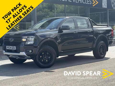 Ford Ranger 250ps Hard Top X-dynamic SE Full Black Edition Kit 4WD with 19" Alloys, Sat Nav & Leather 3.0 3dr Car Derived Van Automatic Diesel