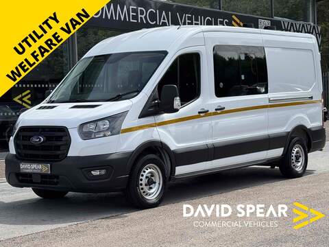Ford Transit 101ps Allgrip Commercial Van Euro 6 with Air Con, 15" Alloy wheels, Full Spare Wheel & Privacy Glass 1.5 3dr SUV Manual Petrol