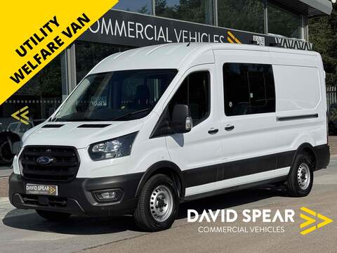 Ford Transit TDCI 140ps Limited NEW SHAPE With Only 4,000 Miles, Air Con, Rev Cam, Heated Seats & 16" Alloys 2.0 5dr Panel Van Manual Diesel
